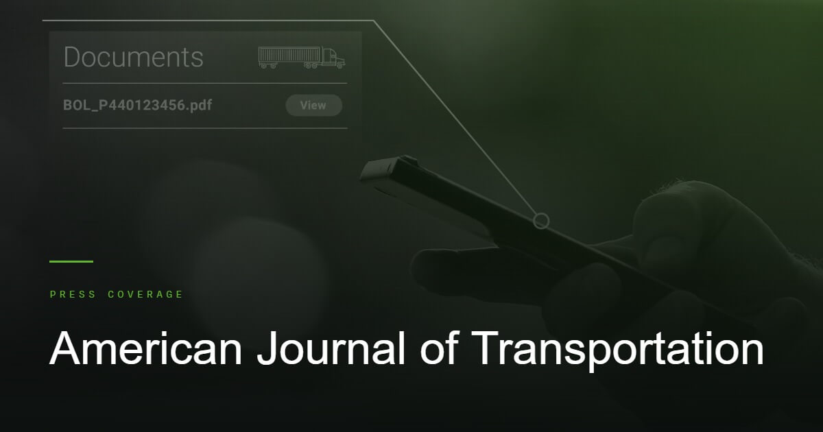 LSP44 press coverage in the American Journal of Transportation
